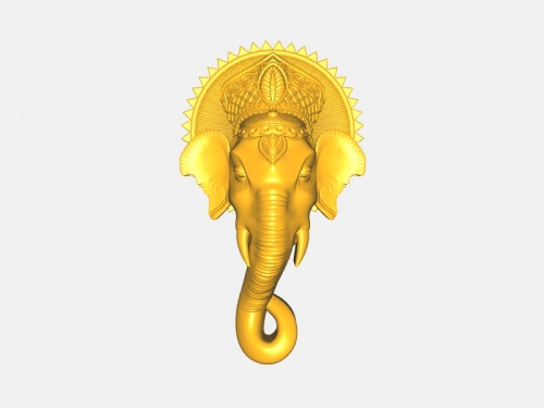 Elephant Head Free 3d Model Download Stl File
