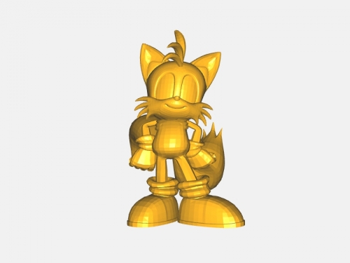 STL file Super Tails Transformed 🦊・3D printer design to download・Cults