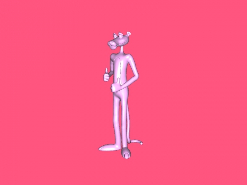 Free 3D file Pink Panther・3D print design to download・Cults