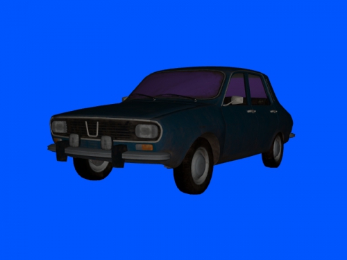 Dacia Free 3d Model Download Obj File