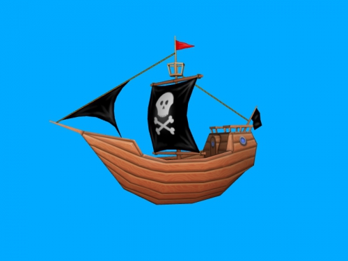 Pirates Ship Free 3d Model Download Obj File