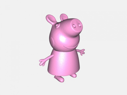 Peppa Pig free 3d model - download stl file