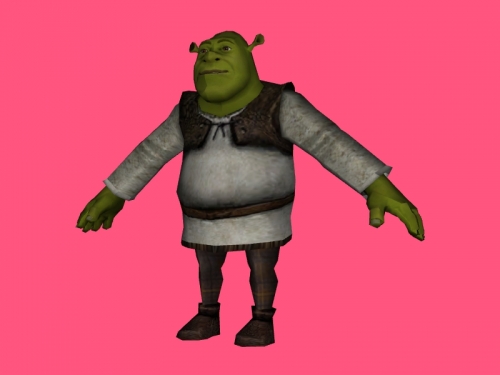 Shrek rigged v1 3D Model $299 - .fbx .dae .usdz .gltf .c4d .max