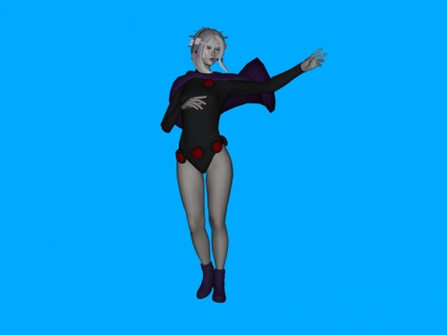 Teen titans Raven - Download Free 3D model by Gajk.Mv (@Gajk.Mv) [3a93d2a]