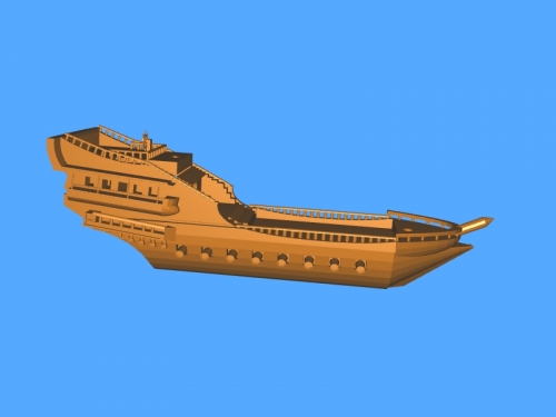 Pirate Boat Free 3d Model Download Stl File