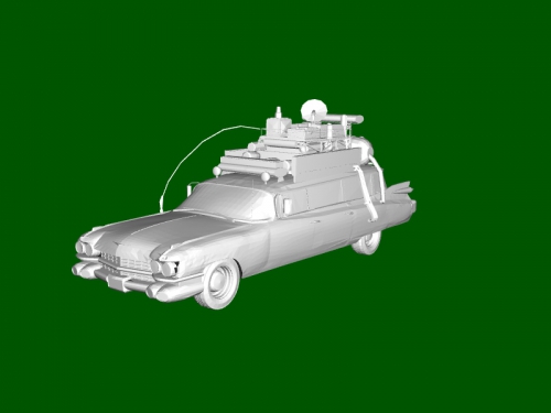 Ghostbusters Ecto-1 - STL files for 3D Printing