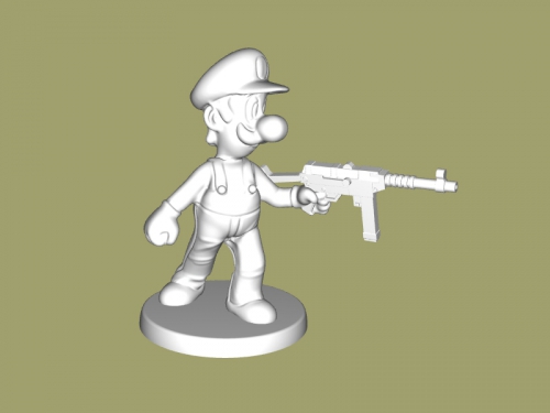 3D model (stl) Super Mario Odyssey 2