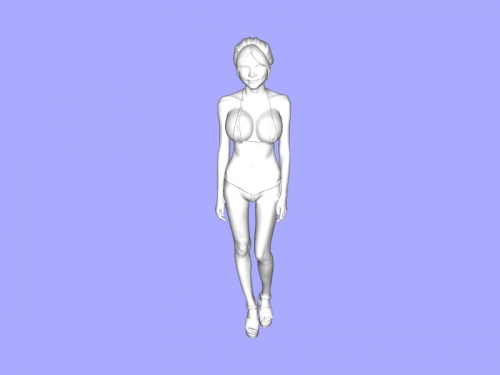 Sexy Cyborg Nude