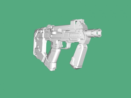 Halo M6P Pocket Pistol 3D Model