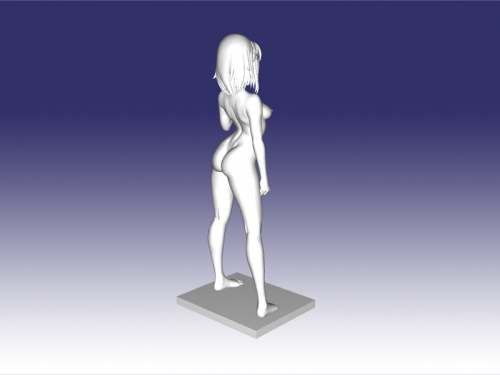 3d model description Nude anime girl (stl file). 