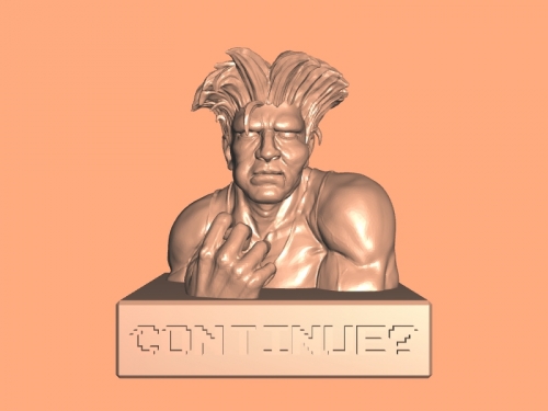 Street fighter - Guile 3D print model