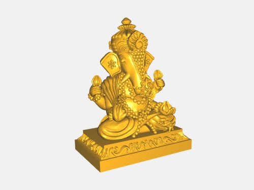 Ganpati store 3d model