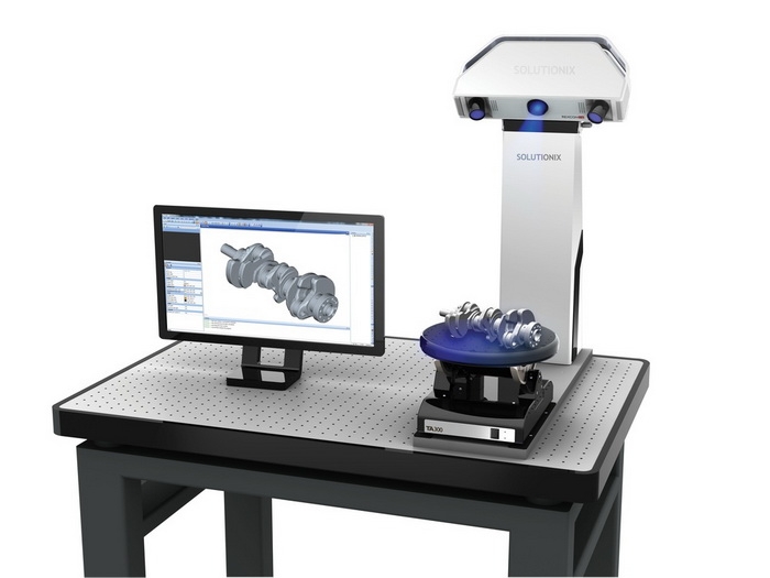 Rexcan CS2+ новый сканер на технологии Blue Light 3D