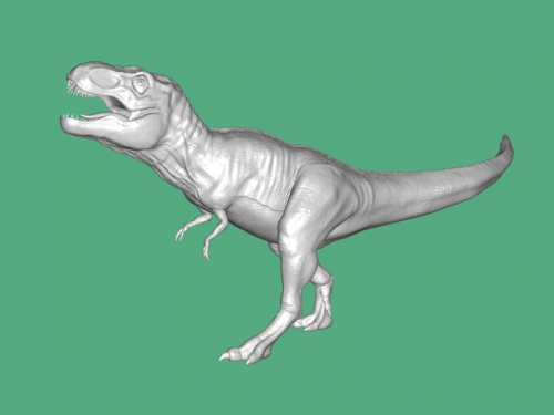 Описание 3d модели Самый хищный динозавр (stl файл). 