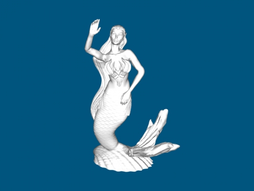 Captured Mermaid - Buy Royalty Free 3D model by Bugawuga (@Bugawuga)  [181eb59]