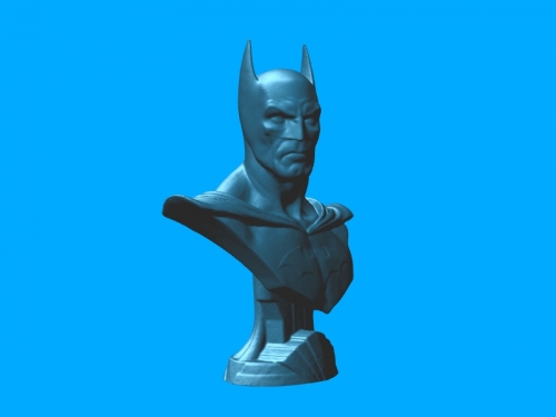 Batman bust free 3d model - download stl file