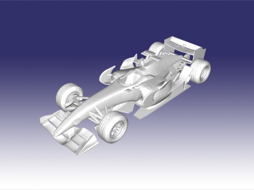 STL file figurine 7 f1 tien la voiture・3D print design to