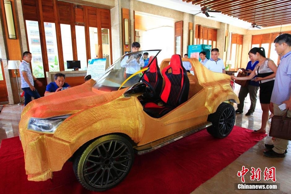 Напечатан первый китайский автомобиль