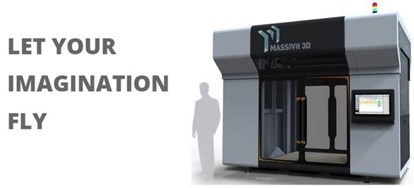 Гигантский 3D принтер от MASSIVit