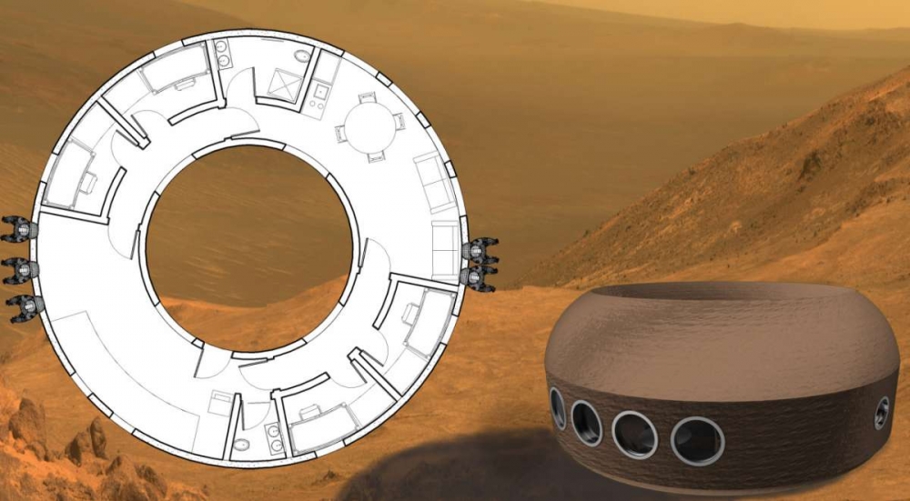 Строим жилье на Марсе
