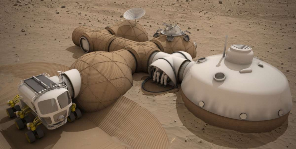 Строим жилье на Марсе