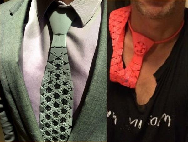 Напечатанные галстуки от 3DTie
