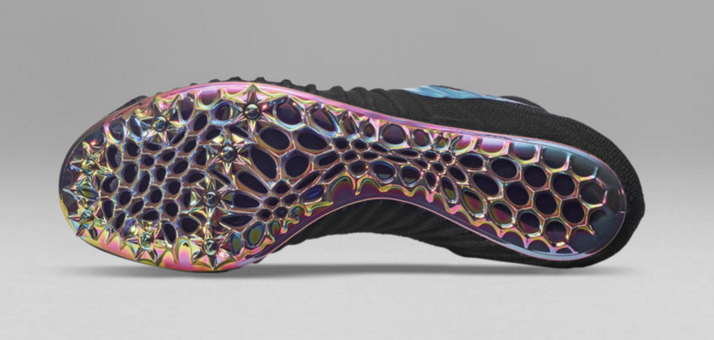 Напечатанная обувь для спринтеров от Nike