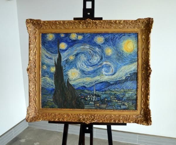 Печатаем картину Ван Гога Звездная ночь