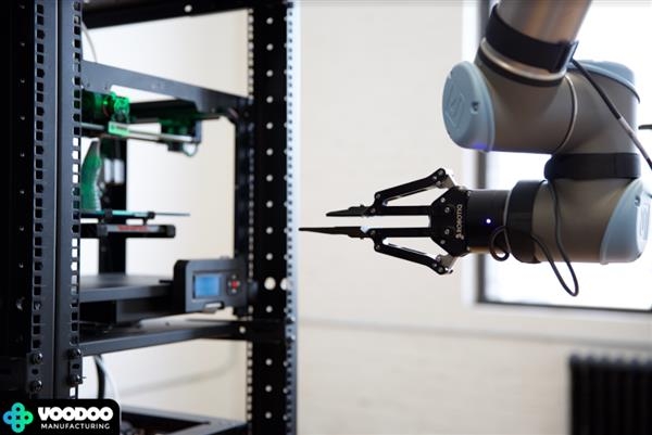 Project Skywalker - система из 9 принтеров и роботизированного манипулятора