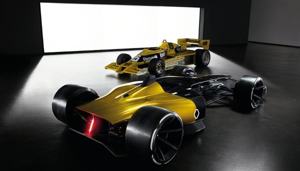 Концепт Renault RS 2027 Vision F1 с напечатанным кокпитом