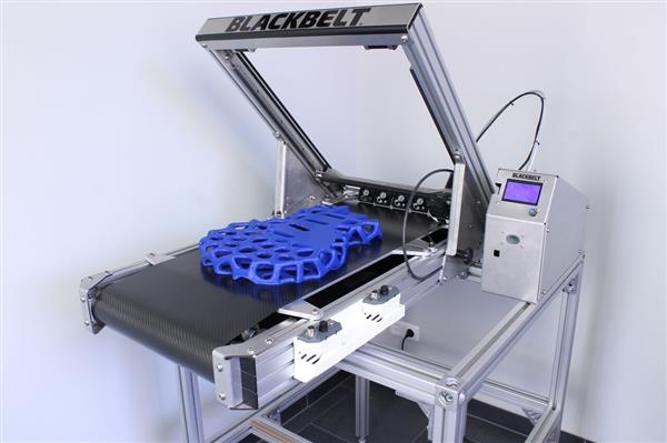 3д принтер с ленточным конвейером от Blackbelt 3D