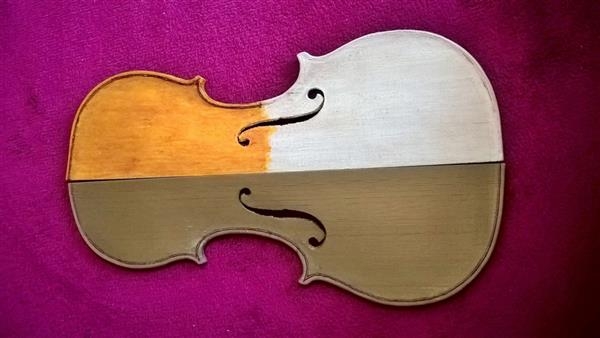 ViolinoDigitale - напечатанная копия скрипки Страдивари из древесной нити