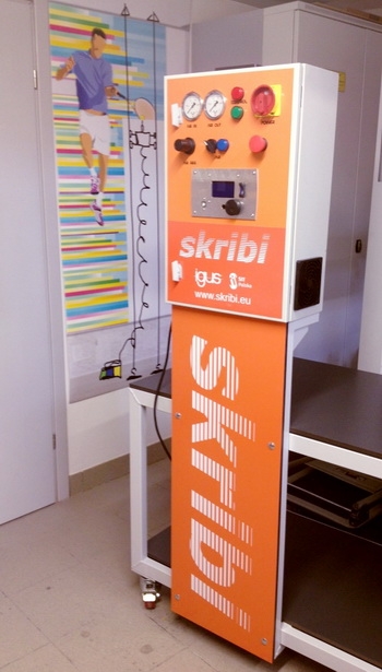SKRIBI - 3D принтер для печати на фасадах зданий