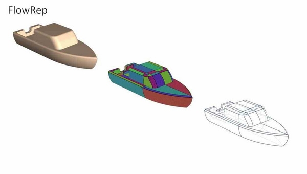 FlowRep - превращаем 3D объект в профессиональный 2D эскиз