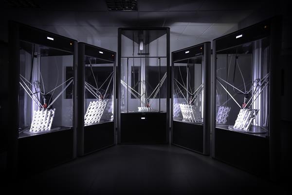 Сверхлегкий павильон от итальянский дизайнеров и 3D принтеров WASP
