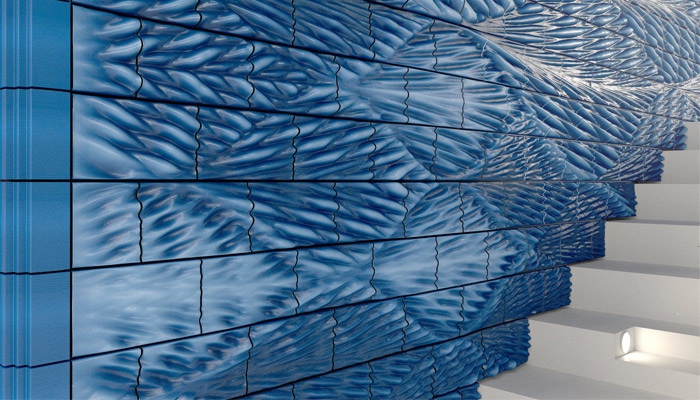 4000 керамической плитки для архитектурного проекта