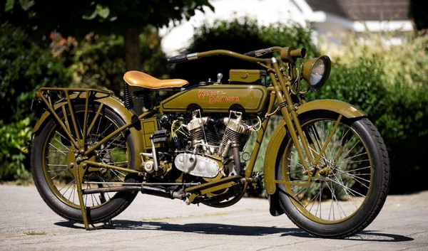 Восстановление  Harley Davidson 1919 года